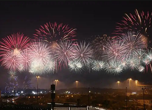 荔波县焰火晚会